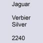 Preview: Jaguar, Verbier Silver, 2240.